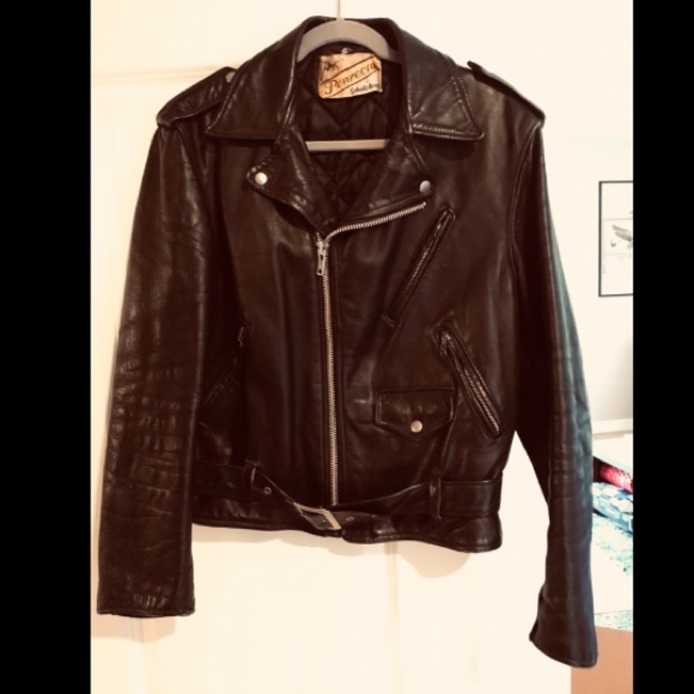 Vintage Schotts Perfecto Leather Jacket 42